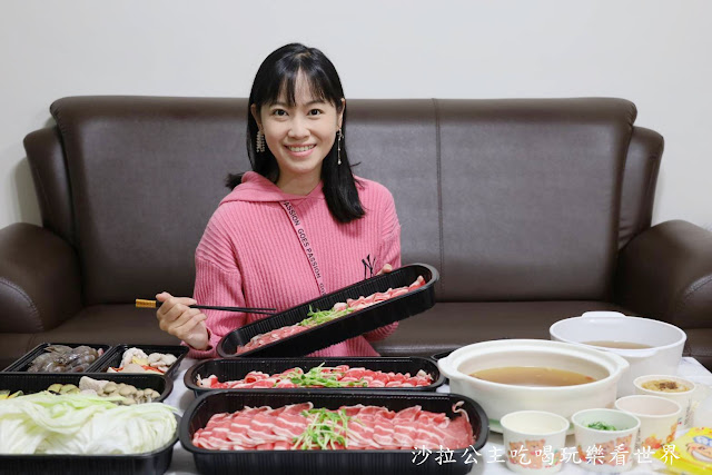 飽胃站外帶呷飽分享餐加贈1斤肉.飽到天靈蓋『肉多多火鍋』新北.桃園免費外送/自取免下車