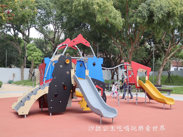 新竹景點/共融公園/北台灣最大沙坑『新竹公園』特色公園/溜滑梯/盪鞦韆/新竹孔廟旁