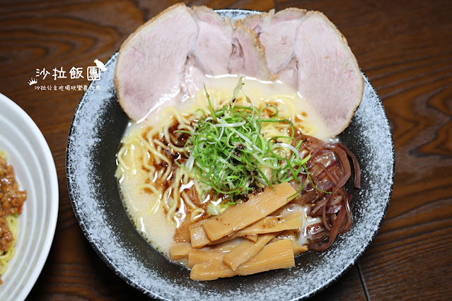 北投美食『一宣堂拉麵』黑蒜海老沾麵、海老味噌濃湯拉麵