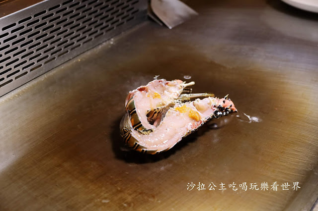 史上最優惠消費5000送5000『台北萬豪酒店(Mark's Teppanyaki)』結合法式美學的鐵板燒/菜單/包廂