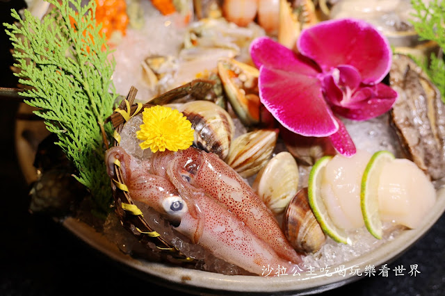 台北海鮮火鍋推薦『竹苑shabu』吃火鍋有生魚片.鰻魚飯.金條和牛握壽司.開胃菜無限供應捷運忠孝復興站