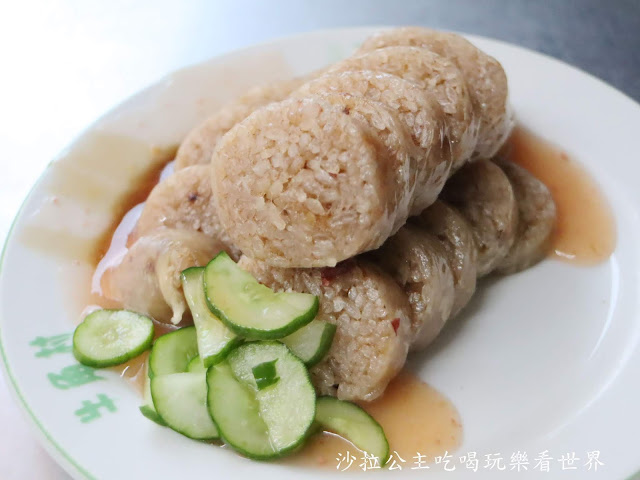 延三夜市美食/人氣小吃『黃 大腸煎/香腸』食尚玩家推薦/捷運大橋頭站/內附7攤延三夜市人氣美食