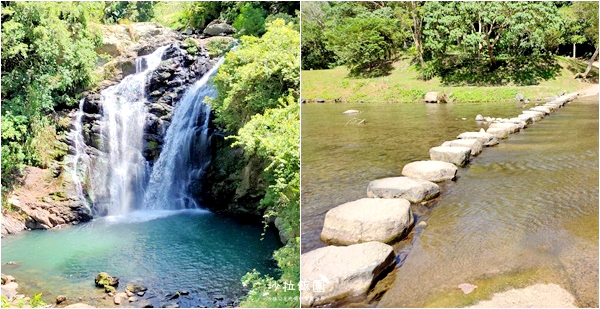 屏東景點『雙流國家森林遊樂區』跳溪石、雙流瀑布