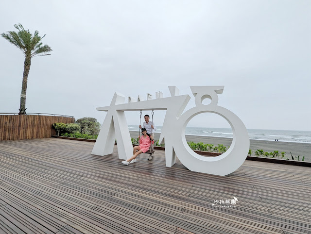 壯圍海景第一排，沙丘鐵馬廊道最新大福觀景平台