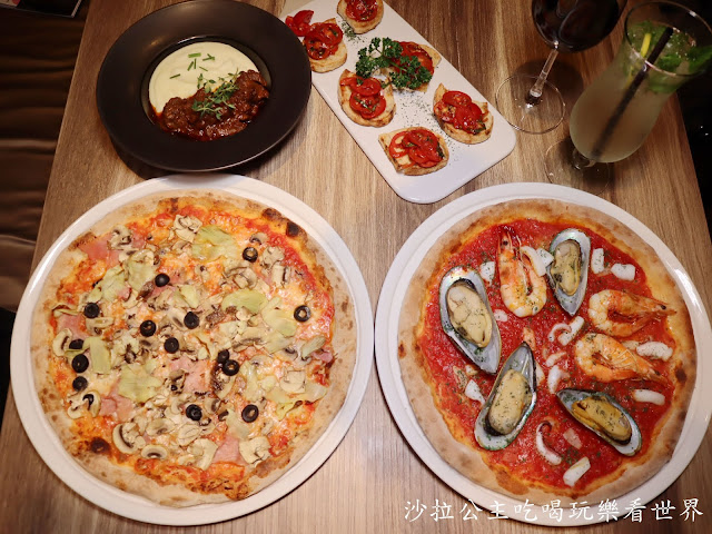 台北大安披薩/遠企旁『Pizza Persé 傳統式義大利披薩專賣店』捷運六張犁站